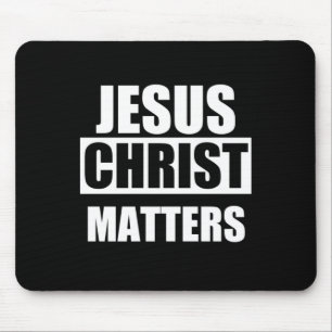 Jesus Christ S Mouse Pad