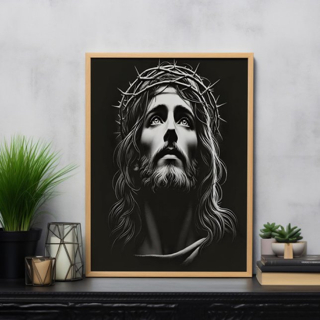 Jesus Christ Saviour's Unwavering Poster (Creator Uploaded)