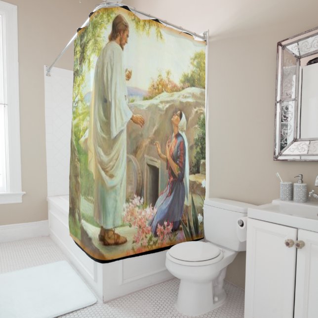 Jesus Christ Shower Curtain (In Situ)