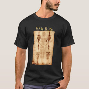 Jesus Christ Shroud Of Turin Easter Resurrection C T-Shirt