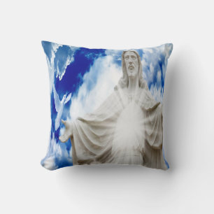 Jesus Christ statue Cushion