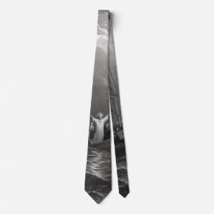 Jesus Christ Stills the Tempest Tie
