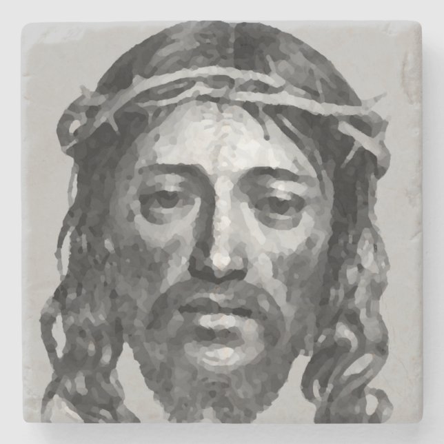 JESUS CHRIST STONE COASTER (Front)