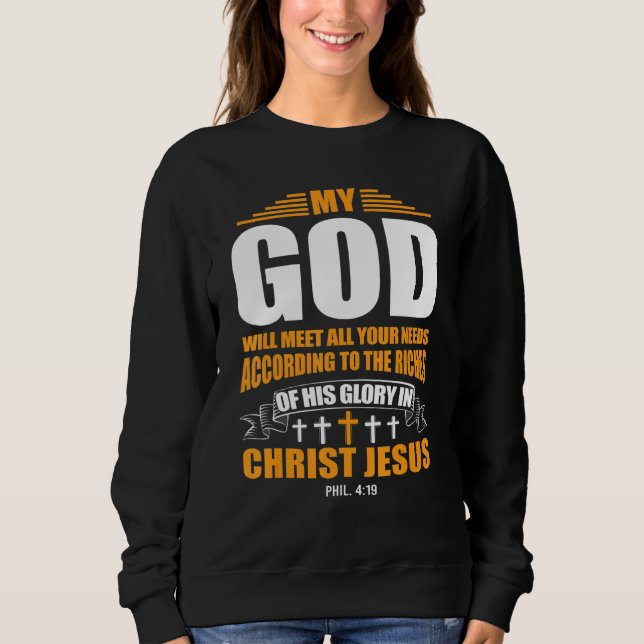 Jesus Christ Sweatshirt (Front)