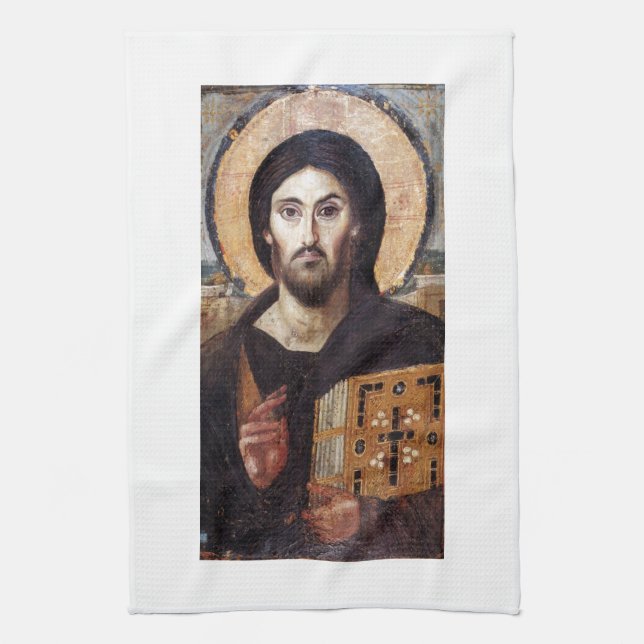 Jesus Christ Tea Towel (Vertical)