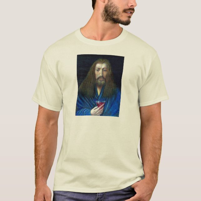 JESUS CHRIST, THE CHALICE IN EMMAUS T-Shirt (Front)