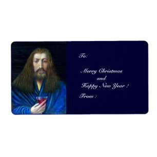 JESUS CHRIST,THE CHALICE LABEL