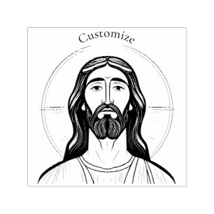 Jesus Christ Thunder_Cove Self-inking Stamp