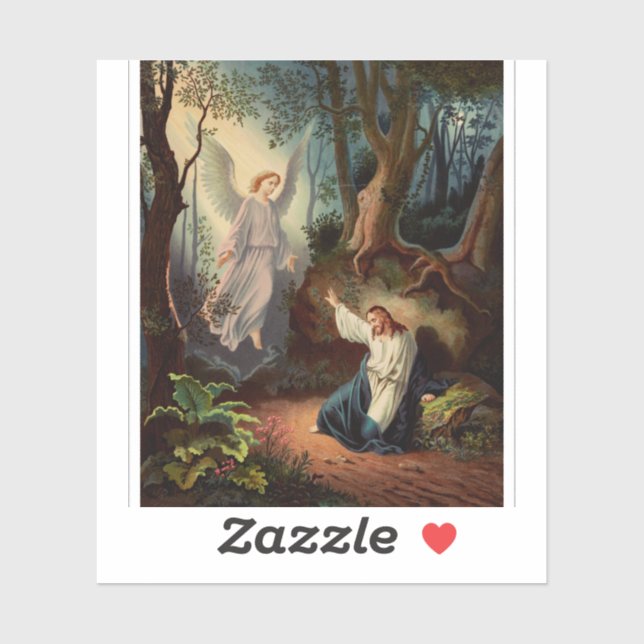 Jesus Christ with angel  (Sheet)