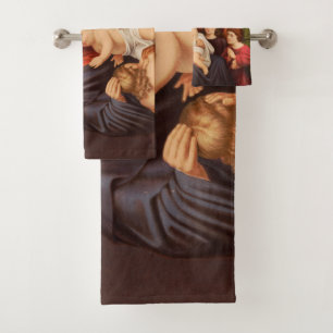 Jesus Christ with Children Bath Towel Set