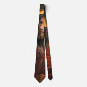 Jesus Christ with Crown of Thorns Tie