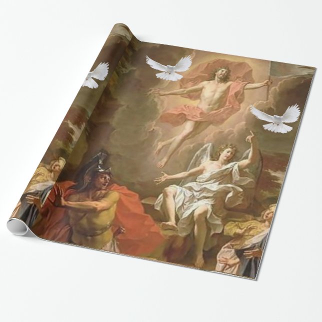 Jesus Christ Wrapping paper (Unrolled)
