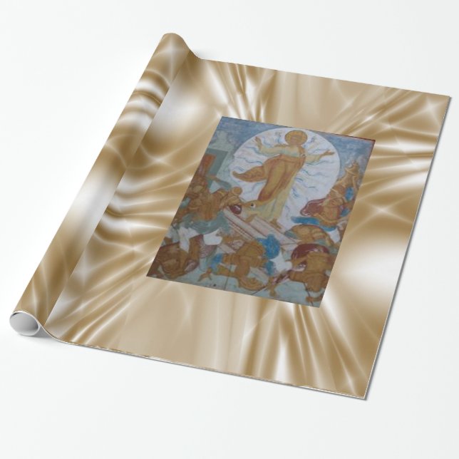 Jesus Christ Wrapping paper (Unrolled)