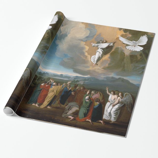 Jesus Christ Wrapping paper (Unrolled)