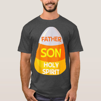 Jesus Christian Candy Corn Halloween  T-Shirt
