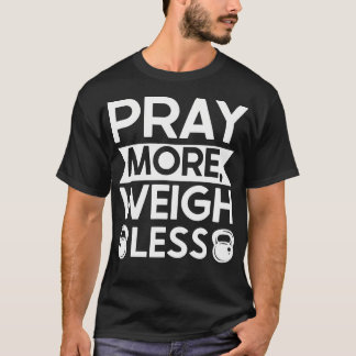 Jesus Christian Gym Workout Weightlifting Fitness T-Shirt