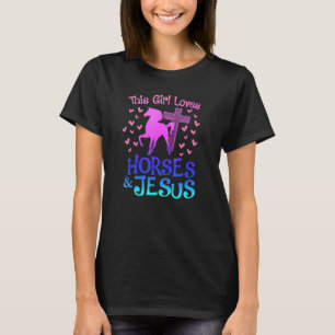 Jesus Christian Horse Owner Women T-Shirt