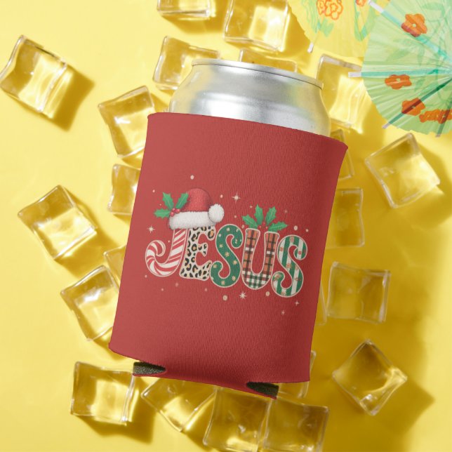 Jesus Christian Religious Saying Faith Bible Verse Can Cooler (In Situ Summer)