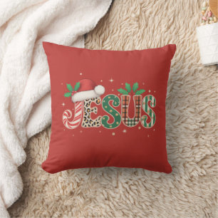 Jesus Christian Religious Saying Faith Bible Verse Cushion