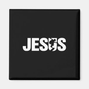 Jesus Christian Skateboard Cool Skater Design Magnet