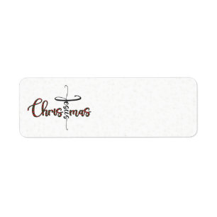 Jesus Christmas Address Labels