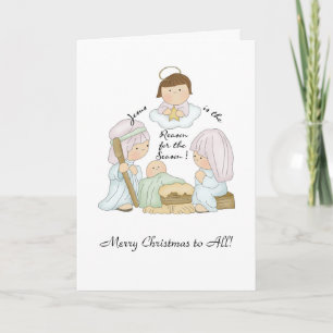 Jesus Christmas card