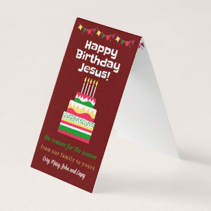 Jesus Christmas Cards Happy Birthday Jesus Card