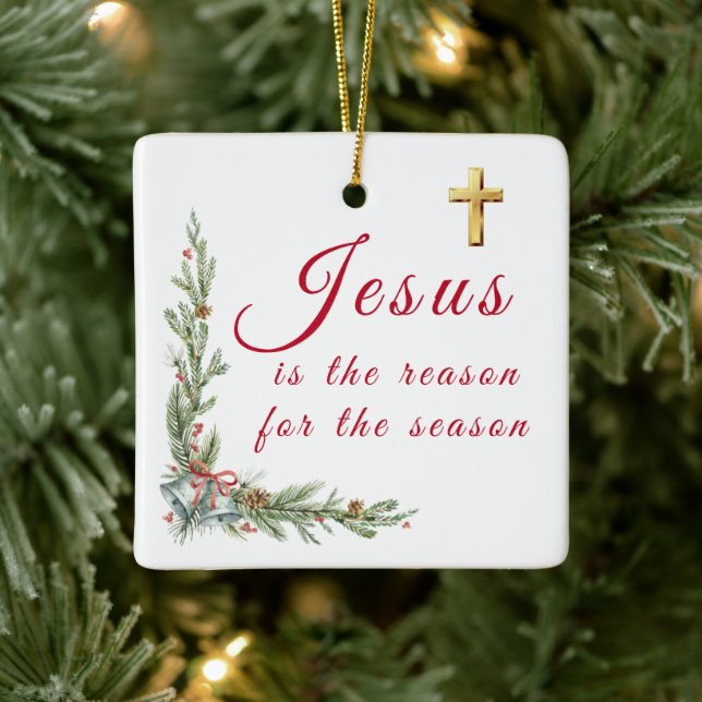 Jesus Christmas ornament (Tree)