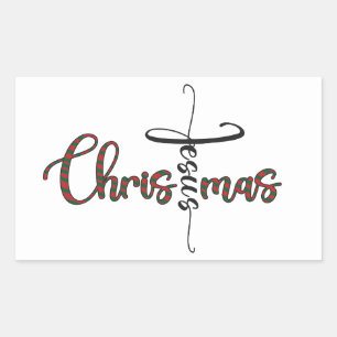 Jesus Christmas Stickers