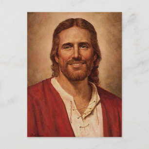 Jesus Christ's Loving Smile Postcard