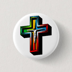 Jesus Christus 3 Cm Round Badge
