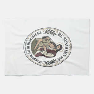 Jesus Chronic Illness Encouragement T-Shirt Inspir Tea Towel