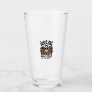 Jesus Church Camp VBS Nostalgia Shirt Faith Based Glass