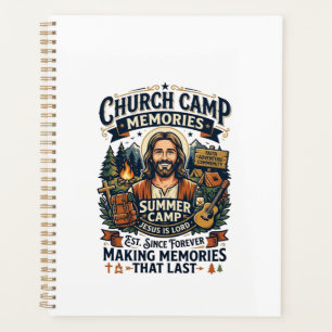 Jesus Church Camp VBS Nostalgia Shirt Faith Based  Planner