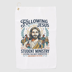 Jesus Church Merch Youth Camp Style Shirt Faith Ba Golf Towel