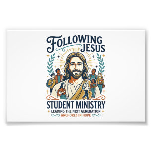 Jesus Church Merch Youth Camp Style Shirt Faith Ba Photo Print