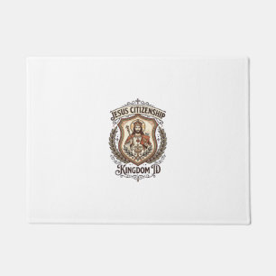 Jesus Citizenship Kingdom ID Jesus Citizenship Kin Doormat