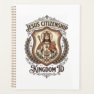 Jesus Citizenship Kingdom ID Jesus Citizenship Kin Planner