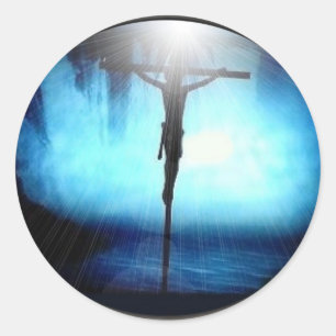 Jesus Classic Round Sticker