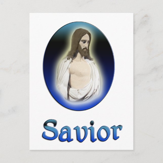 Jesus clothing postcard (Front)