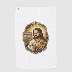 Jesus Cloud Storage Full Warning Paywall Tech Humo Golf Towel