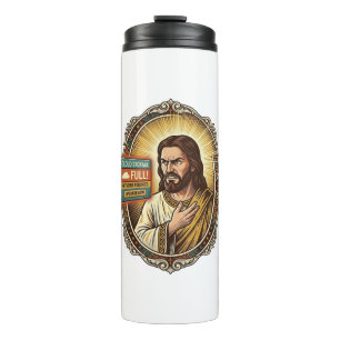 Jesus Cloud Storage Full Warning Paywall Tech Humo Thermal Tumbler