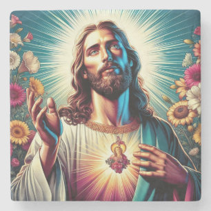 Jesus coasters! stone coaster