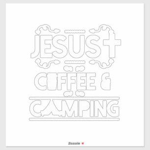 Jesus Coffee And Camping