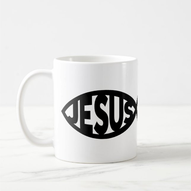 Jesus Coffee Mug (Left)