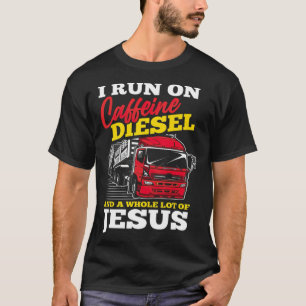 Jesus Coffee Truck Driver lgbt gay rights  T-Shirt