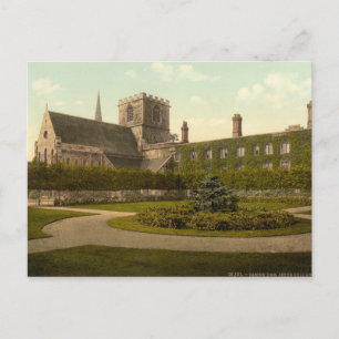 Jesus College, Cambridge, England Postcard