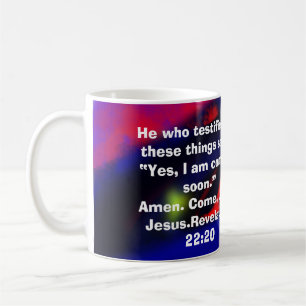 jesus coming coffee mug