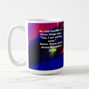 jesus coming coffee mug