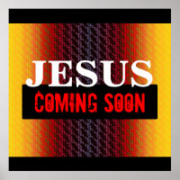 JESUS COMING SOON WOOD